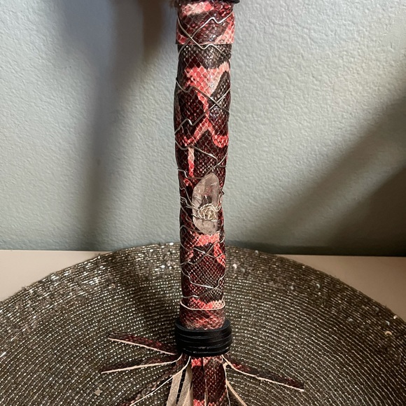 Smudge Fan, Smudging Wand, Witch Wand, Altar Tool - Picture 3 of 6